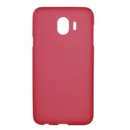 Double-sided Matte TPU Case for Samsung Galaxy J4 (2018) - Red