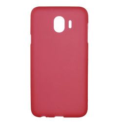 Double-sided Matte TPU Case for Samsung Galaxy J4 (2018) - Red