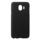 Double-sided Matte TPU Cover for Samsung Galaxy J4 (2018) - Black Samsung Cases Mobile