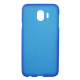 Double-sided Matte TPU Casing for Samsung Galaxy J4 (2018) - Blue Samsung Cases Mobile