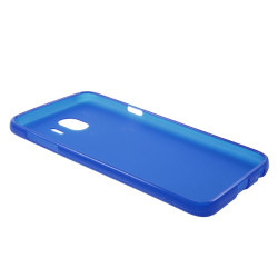 Double-sided Matte TPU Casing for Samsung Galaxy J4 (2018) - Blue