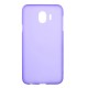 Double-sided Matte TPU Mobile Phone Case for Samsung Galaxy J4 (2018) - Purple Samsung Cases Mobile