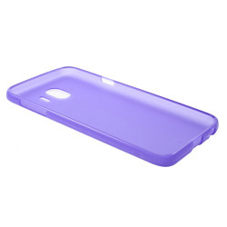 Double-sided Matte TPU Mobile Phone Case for Samsung Galaxy J4 (2018) - Purple