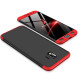 GKK Detachable 3-Piece Matte Hard PC Cover for Samsung Galaxy J4 (2018) - Red / Black Samsung Cases Mobile