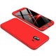 GKK Detachable 3-Piece Matte Hard Cover Case for Samsung Galaxy J4 (2018) - Red Samsung Cases Mobile