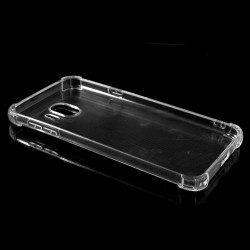 Drop-resistant Clear TPU Protection Case for Samsung Galaxy J4 (2018)