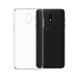 Drop-resistant Clear TPU Protection Case for Samsung Galaxy J4 (2018)