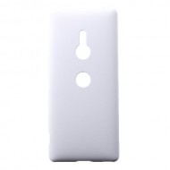 Rubberized Hard Back Case for Sony Xperia XZ3 - White