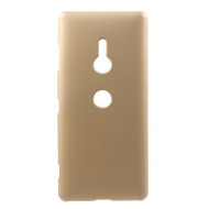 Rubberized Hard Protection Case for Sony Xperia XZ3 - Gold