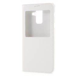 Δερμάτινη Θήκη Βιβλίο Smart Cover για Samsung Galaxy A6 (2018) - Λευκό