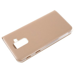 Δερμάτινη Θήκη Βιβλίο Smart Cover για Samsung Galaxy A6 (2018) - Χρυσαφί Δερμάτινη Θήκη Βιβλίο Smart Cover για Samsung Galaxy A6 (2018) - Χρυσαφί
