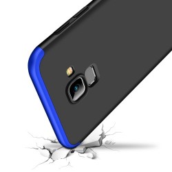 GKK Detachable 3-Piece All-wrapped Matte PC Cover Shell for Samsung Galaxy A6 (2018) - Black / Blue GKK Detachable 3-Piece All-wrapped Matte PC Cover Shell for Samsung Galaxy A6 (2018) - Black / Blue