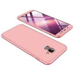 GKK Detachable 3-Piece All-wrapped Matte PC Protector Cover Case for Samsung Galaxy A6 (2018) - Rose Gold GKK Detachable 3-Piece All-wrapped Matte PC Protector Cover Case for Samsung Galaxy A6 (2018) - Rose Gold