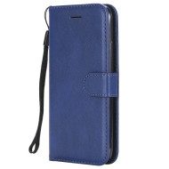 For iPhone 9 6.1 inch Wallet Leather Protection Case Accessory with Stand - Blue