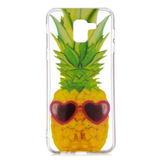Pattern Printing IMD TPU Phone Case for Samsung Galaxy J6 (2018) - Pineapple Samsung Cases Mobile