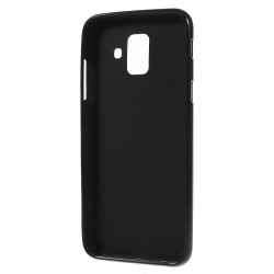 For Samsung Galaxy J6 (2018) Double-sided Frosted TPU Case Cover - Black