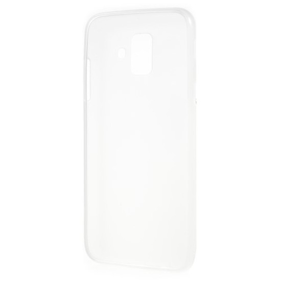For Samsung Galaxy J6 (2018) Double-sided Frosted TPU Phone Shell - Transparent Samsung Cases Mobile