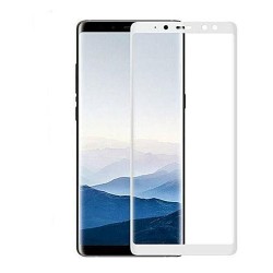 Σκληρυμένο Γυαλί (Tempered Glass) Προστασίας Οθόνης Πλήρης Κάλυψης για Samsung Galaxy A8 Plus (2018) - Λευκό Σκληρυμένο Γυαλί (Tempered Glass) Προστασίας Οθόνης Πλήρης Κάλυψης για Samsung Galaxy A8 Plus (2018) - Λευκό