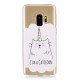 Patterned TPU Back Cover Shell for Samsung Galaxy S9 G960 - Cartoon Cat Samsung Cases Mobile