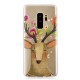 Pattern Printing IMD TPU Cover for Samsung Galaxy S9 Plus SM-G95 - Flowered Elk Samsung Cases Mobile