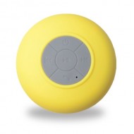 IPX4 Αδιάβροχο Ηχείο Bluetooth με Μικρόφωνο και με Βεντούζα - Κίτρινο