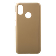 For Xiaomi Mi 8 (6.21-inch) Rubberized Plastic Hard Cell Phone Case - Gold