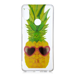 Pattern Printing IMD TPU Protection Case for Xiaomi Redmi Note 5 Pro (Dual Camera) / Redmi Note 5 (China) - Pineapple Pattern