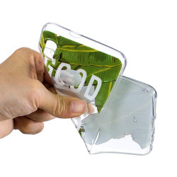 Pattern Printing Soft TPU Cell Phone Case for Xiaomi Redmi Note 5 Pro (Dual Camera) / Redmi Note 5 (China) - Banana Leaves