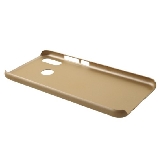 Rubberized Hard Cover Shell for Huawei P20 Lite / Nova 3e - Gold Huawei Cases Mobile