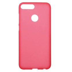 Θήκη Σιλικόνης TPU Ματ για Huawei Honor 9 Lite / 9 Youth Edition - Κόκκινο