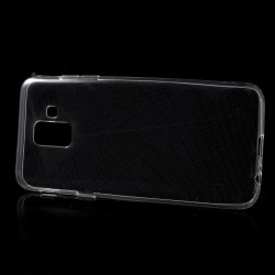 For Samsung Galaxy A6 (2018) Ultra Thin Clear Soft TPU Protection Back Cover Shell