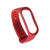 Soft TPU Wrist Band Replacement for Xiaomi Mi Band 3 - Red