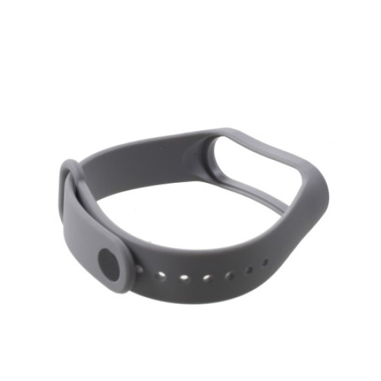 Soft TPU Wrist Braclet Replacement for Xiaomi Mi Band 3 - Grey Gadgets - Toys - Hobby