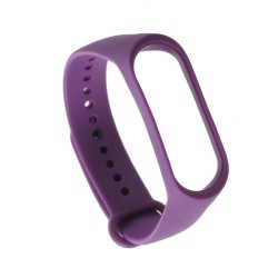 Μπρασελέ Σιλικόνης για το Xiaomi Mi Band 3 / 4 - Μωβ
