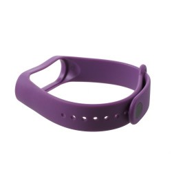 Μπρασελέ Σιλικόνης για το Xiaomi Mi Band 3 / 4 - Μωβ