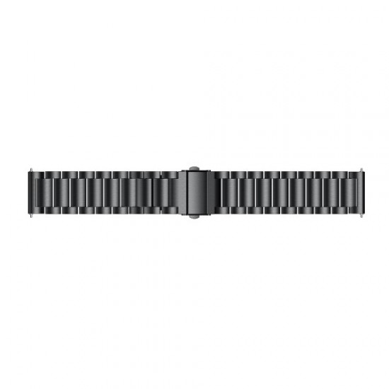 Solid Stainless Steel Watch Band Replacement for Huami Amazfit 2S Watch - Black Gadgets - Toys - Hobby