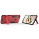 Cool Guard Plastic TPU Combo Phone Case with Kickstand for Xiaomi Mi 8 (6.21-inch) - Red XIAOMI Cases Mobile