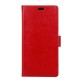 Crazy Horse Texture Wallet Stand Leather Cell Phone Shell for Huawei Honor 10 - Red Huawei Cases Mobile