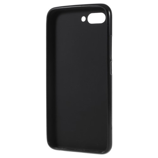 Double-sided Matte TPU Protection Mobile Phone Case for Huawei Honor 10 - Black Huawei Cases Mobile