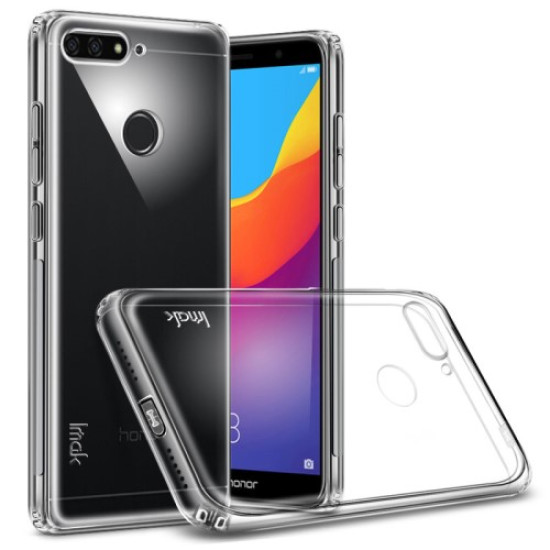 IMAK Anti-drop TPU Back Case + Screen Protector for Huawei Honor 7A/Honor 7A Pro/Y6 (2018)/Enjoy 8E Huawei Cases Mobile
