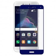HAT PRINCE 0.26mm 9H 2.5D Arc Edge Full Covering Tempered Glass Screen Protector Guard Film for Huawei P8 Lite (2017) / Honor 8 Lite - Dark Blue