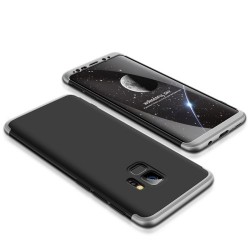 GKK Detachable Matte PC All-wrapped Back Shell for Samsung Galaxy S9 - Black + Silver GKK Detachable Matte PC All-wrapped Back Shell for Samsung Galaxy S9 - Black + Silver