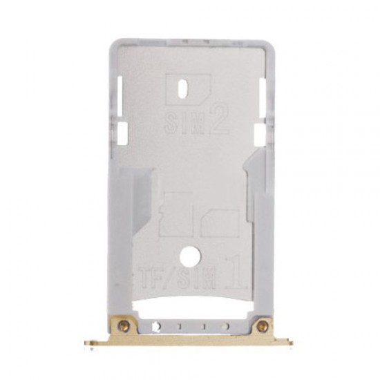 Sim Card Tray for Xiaomi Redmi Note 4X / Redmi Note 4 - Gold XIAOMI Parts