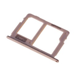 Original Sim Card Tray and SD Tray for Samsung Galaxy J7 (2017) SM-J730F - Gold (GH64-06280C) Original Sim Card Tray and SD Tray for Samsung Galaxy J7 (2017) SM-J730F - Gold (GH64-06280C)