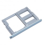 Γνήσια Βάση Κάρτας SD για Samsung Galaxy J5 (2017) SM-J530F - Ασημομπλέ (GH64-06366B)