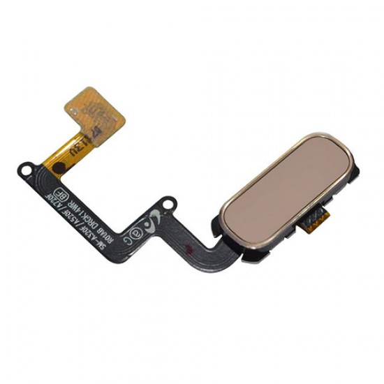 Original Home Flex for Samsung Galaxy A5 (2017) A520F - Pinkgold (GH96-10448D) Samsung Parts