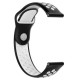 Μπρασελέ Σιλικόνης για το Xiaomi Amazfit Watch / Fossil Q MARSHAL Gen2 - Μαύρο/Λευκό Gadgets - Παιχνίδια - Hobby