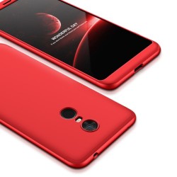 GKK Detachable All-wrapped Matte PC Protection Mobile Cover for Xiaomi Redmi Note 5 (12MP Rear Camera) / Redmi 5 Plus (China) - Red GKK Detachable All-wrapped Matte PC Protection Mobile Cover for Xiaomi Redmi Note 5 (12MP Rear Camera) / Redmi 5 Plus (China) - Red