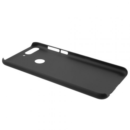 Rubberized Plastic Hard Back Case for Huawei Honor 7C / Enjoy 8 /Y7 Prime (2018) - Black Huawei Cases Mobile