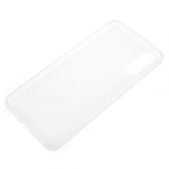 Θήκη Σιλικόνης TPU Ματ για Huawei P20 - Λευκό Huawei Θήκες Κινητών